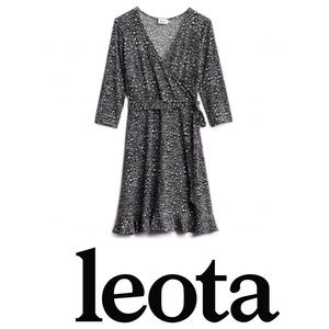 Leota Libby Faux Wrap Dress